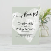 ハートのセージ・グリーン・ウープス！延期さ結婚れたカード (スタンド正面)