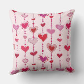 ハートのタイル クッション (裏面)