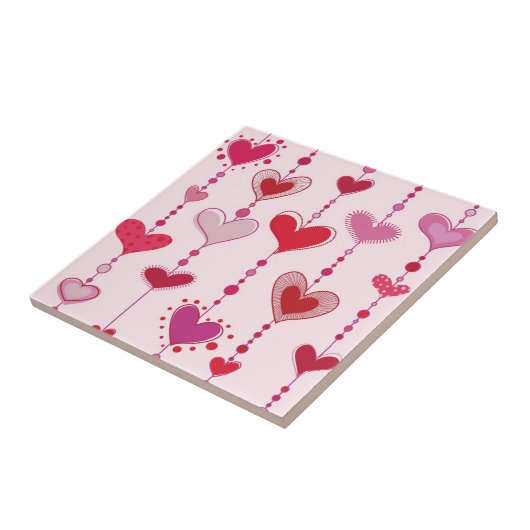 ハートのタイル タイル (側面)