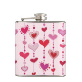 ハートのタイル フラスク (正面)