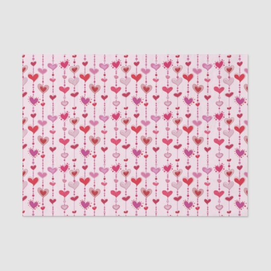 ハートのタイル 薄葉紙 (正面)