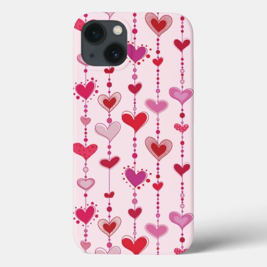 ハートのタイル Case-Mate iPhoneケース (裏面)