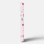 ハートのタイル Case-Mate iPhoneケース (裏面 / 左)