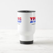 ハートのタンブラーの若者 トラベルマグ (中央)