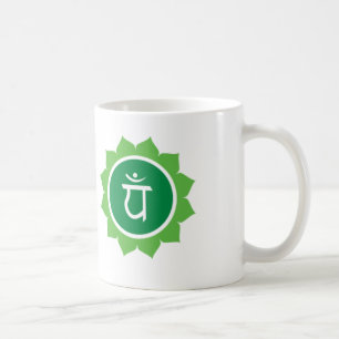 ハートのチャクラのコーヒー・マグ コーヒーマグカップ