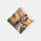 ハートのテーブル：ナプキン物語» スタンダードカクテルナプキン (角)