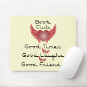 ハートのデザインのブッククラブ マウスパッド (マウス)