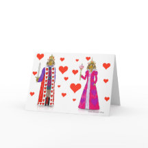 ハートのトラ王そして女王