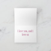 ハートのトンネル シーズンカード (内部)