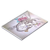 ハートのノートによって翻訳 ノートブック (左側)