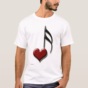 ハートのノート Tシャツ