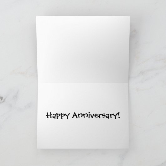 ハートのハチ カード (内部)