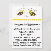 ハートのハチ 招待状 (正面)