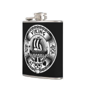 ハートのバイキング フラスク (左)