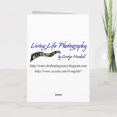 ハートのバレンタインカード シーズンカード (裏面)