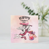 ハートのバレンタインデーに野球 シーズンカード (スタンド正面)