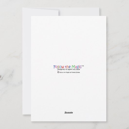 ハートのバレンタインデーカードのかわいいブタ シーズンカード (裏面)