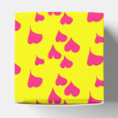 ハートのバレンタインデー ギフトボックス フェイバーボックス (上部)