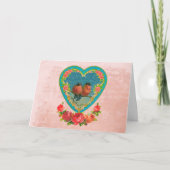 ハートのバレンタイン　ツインバード カード (正面)