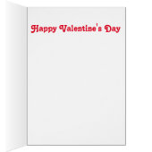 ハートのパズルの部分の挨拶状 (内側 (右))