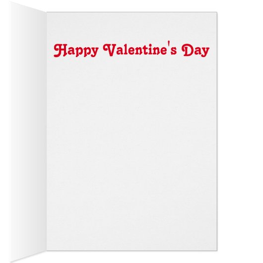 ハートのパズルの部分の挨拶状 (内側 (右))