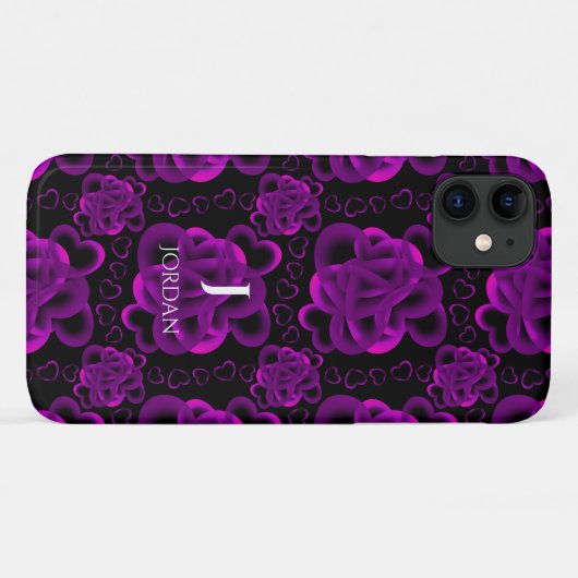 ハートのパターン Case-Mate iPhoneケース (裏面(横))