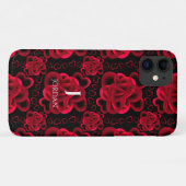 ハートのパターン Case-Mate iPhoneケース (裏面(横))