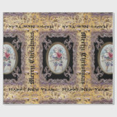 ハートのビクトリア時代の人を与えること ラッピングペーパー (フラット)