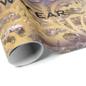 ハートのビクトリア時代の人を与えること ラッピングペーパー (ロールコーナー)