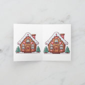 ハートのフェスティブジンジャーハウス シーズンカード (内部)