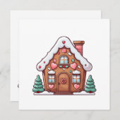 ハートのフェスティブジンジャーハウス シーズンカード (正面/裏面)