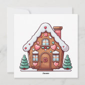 ハートのフェスティブジンジャーハウス シーズンカード (裏面)