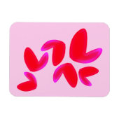 ハートのフォトマグネット マグネット (横)