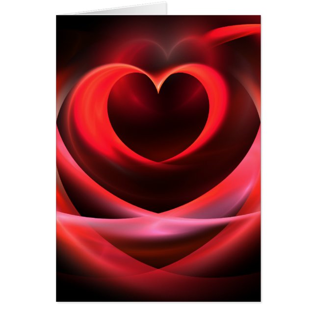 ハートのフラクタル (正面)