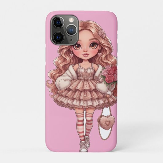 ハートのプリンセス人形 Case-Mate iPhoneケース (裏)
