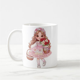 ハートのプリンセス コーヒーマグカップ