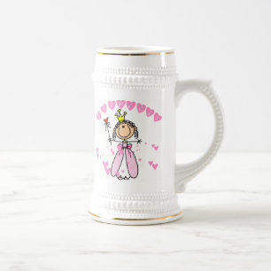 ハートのプリンセス ビールジョッキ