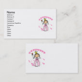 ハートのプリンセス 名刺 (正面/裏面)