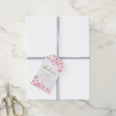 ハートのベイビーシャワー バレンタイン ギフトタグ (より糸付き)