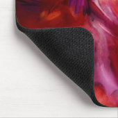 ハートのマウスパッドの飛行 マウスパッド (コーナー)