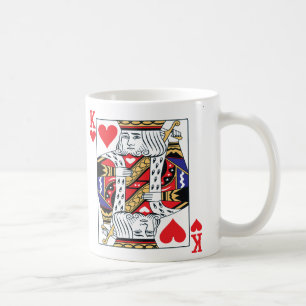 ハートのマグの王 コーヒーマグカップ