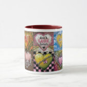 ハートのマグを失わないで下さい マグカップ (中央)