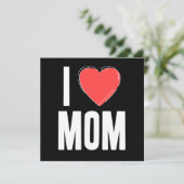 ハートのママカード – かわいい母の日の愛 シーズンカード (スタンド正面)