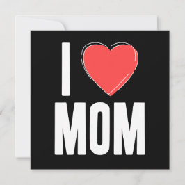 ハートのママカード – かわいい母の日の愛 シーズンカード