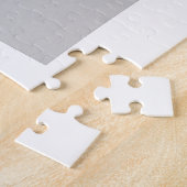 ハートのモンタナの州のシルエット ジグソーパズル (側面)