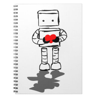 ハートのロボット ノートブック