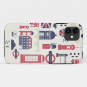 ハートのロンドン Case-Mate iPhoneケース (裏面(横))