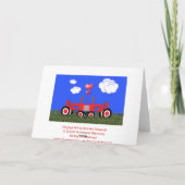 ハートの下のキスをするなトラクター シーズンカード (裏面)