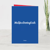 ハートの中の天国 グリーティングカード (裏面)