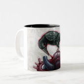 ハートの人食い ツートーンマグカップ (正面左)